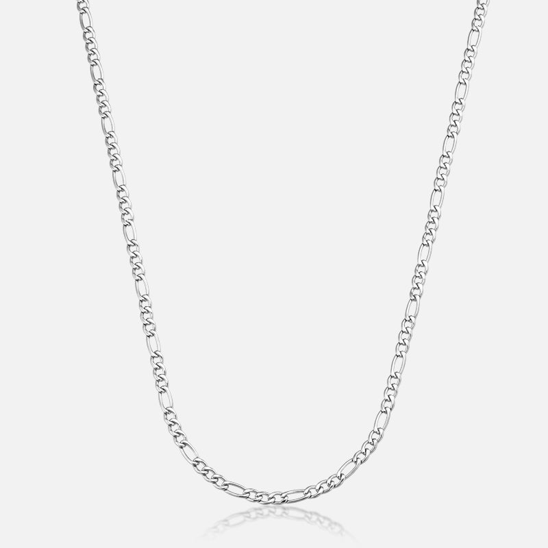 Figaro silver chain - 3 mm